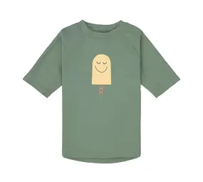 Lässig Short Sleeve Rashguard Popsicle - Green