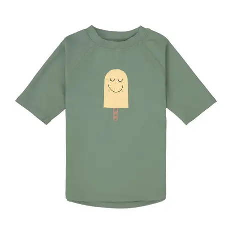 Lässig Short Sleeve Rashguard Popsicle - Green