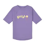 Lässig Short Sleeve Rashguard - Purple