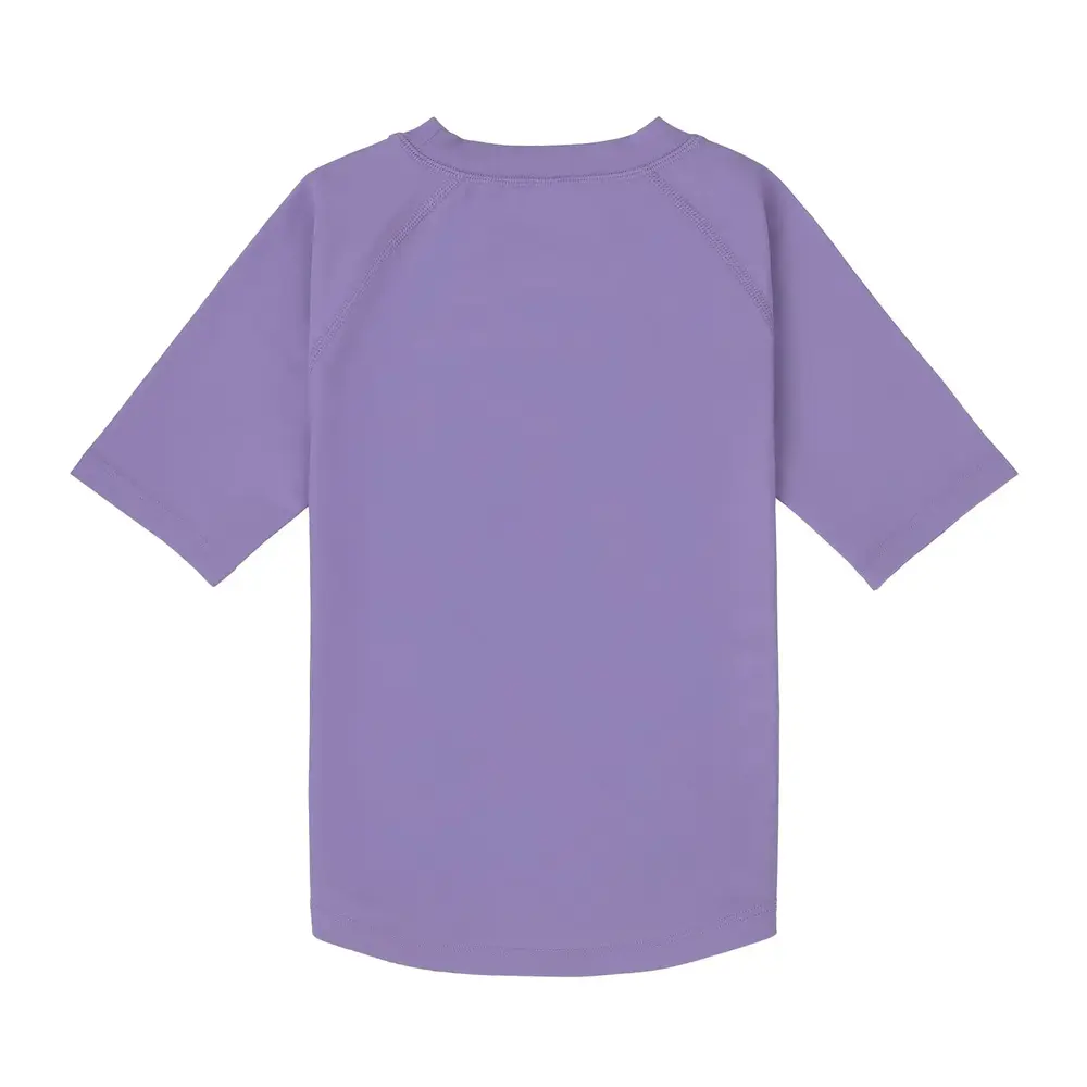 Lässig Short Sleeve Rashguard - Purple