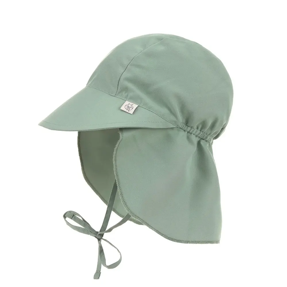 Lässig Sun Protection Flap Hat - Green