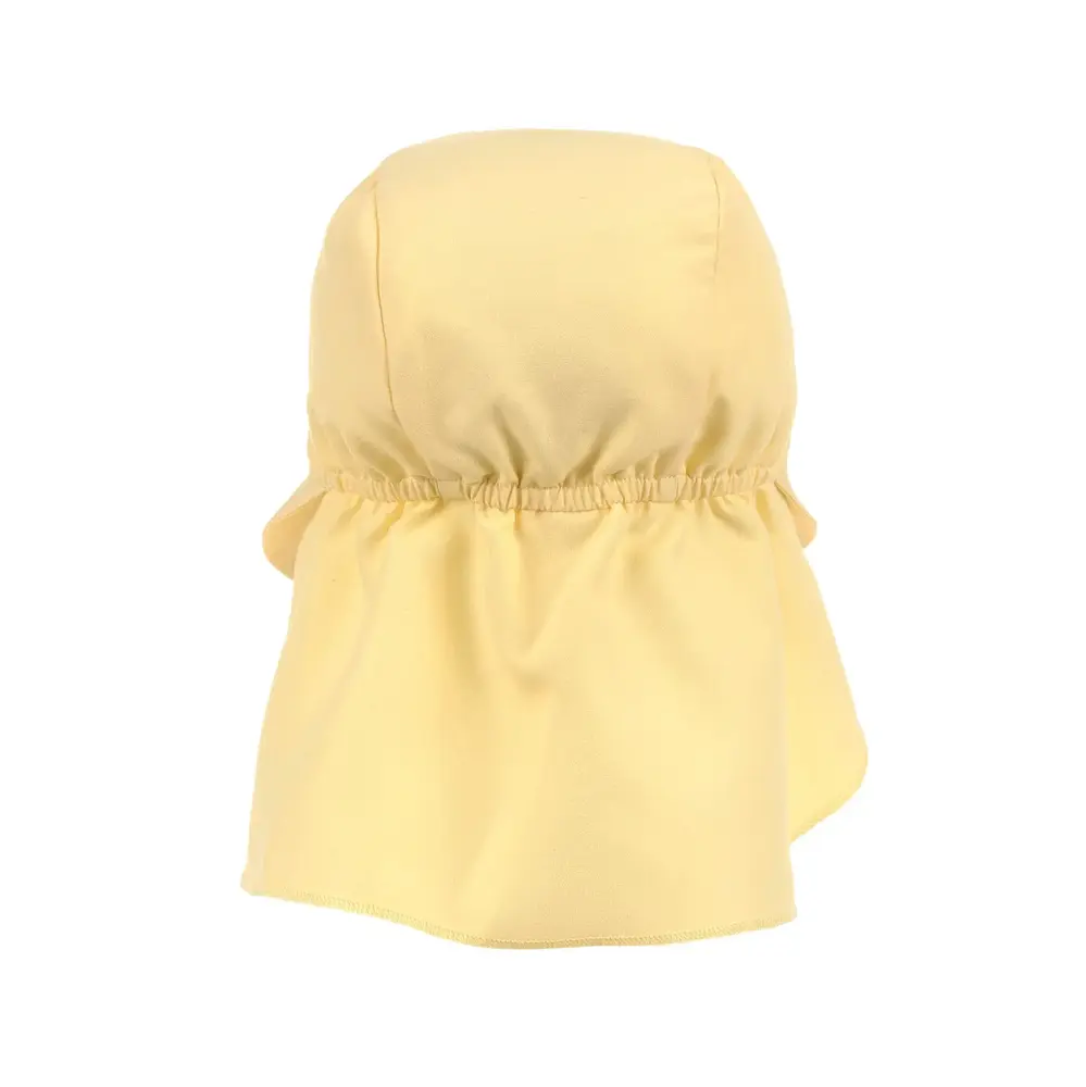 Lässig Sun Protection Flap Hat - Pale yellow