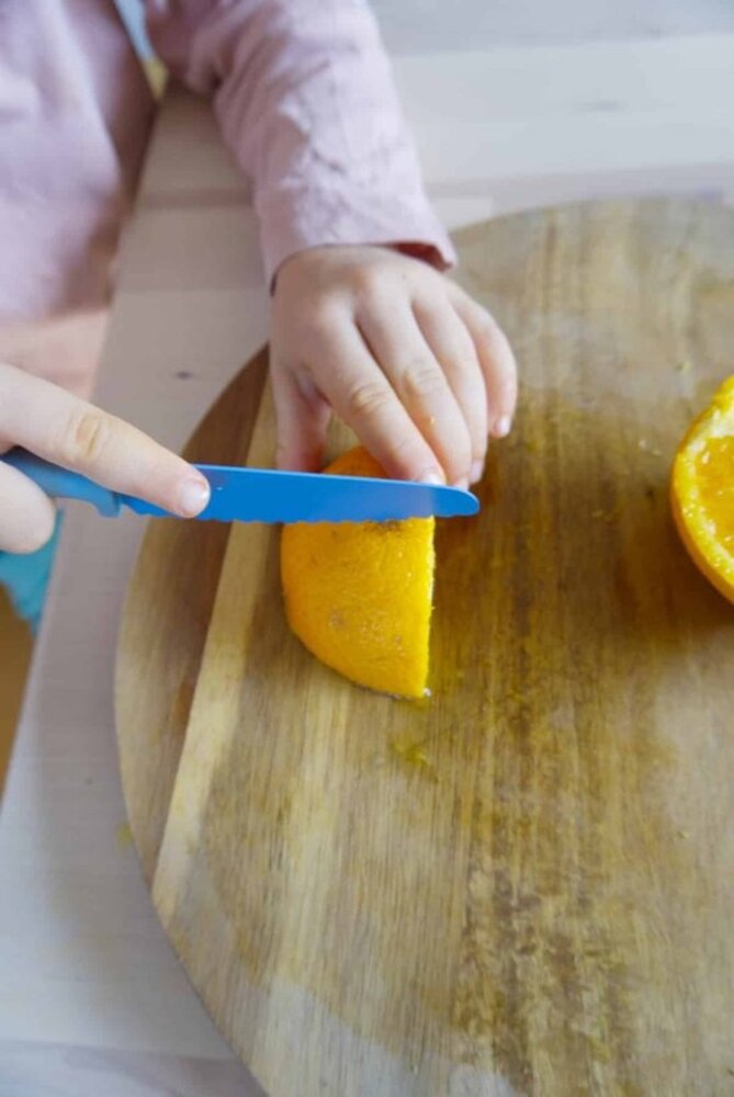 Skagfa KLYV - Classic Knife - Blue Cornflower