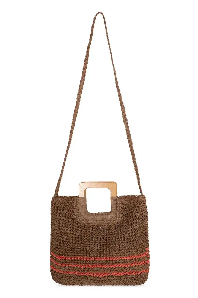 ICHI Carla Bag - Golden Brown