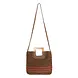 ICHI Carla Bag - Golden Brown