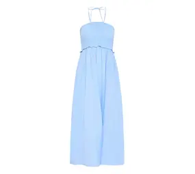 ICHI Foxa Dress - Placid Blue