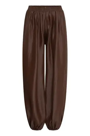 ICHI Balloon Pant - Chicory Coffee