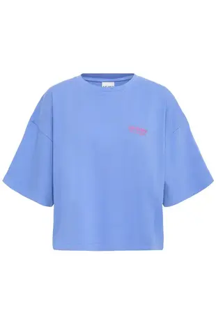 ICHI Nica Shirt - Wedgewood/Very Berry