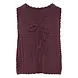 ICHI Dosia Waistcoat - Vineyard Wine