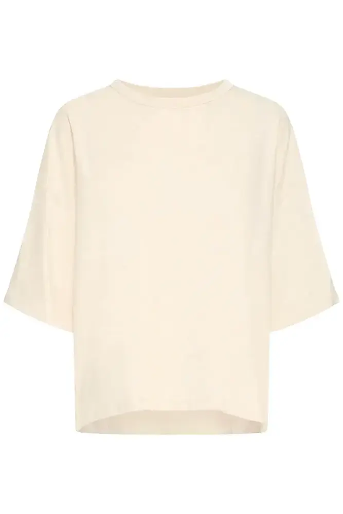 ICHI Palmer Ex Loose - Birch Melange