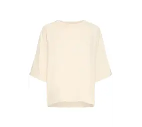 ICHI Palmer Ex Loose - Birch Melange