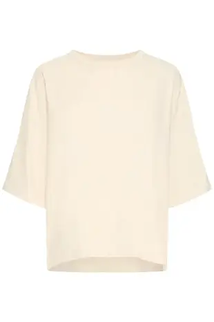 ICHI Palmer Ex Loose - Birch Melange