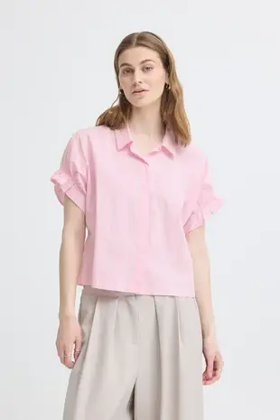 ICHI Sami Shirt - Pink Lady