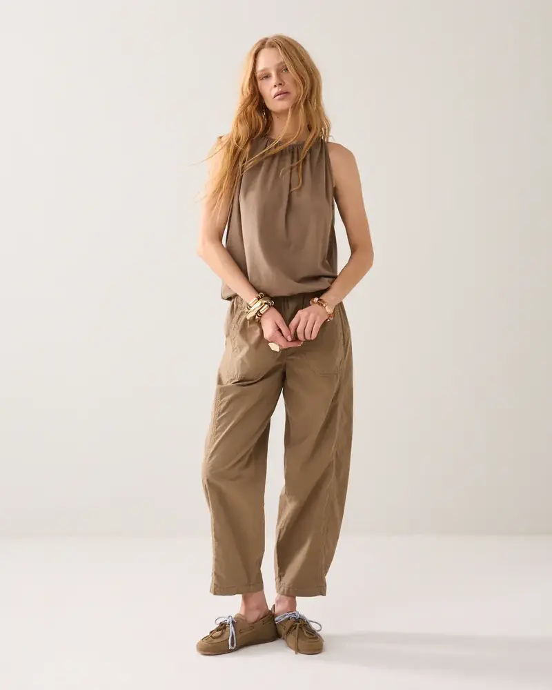 Summum Woman Top Fluid – Deep Fig