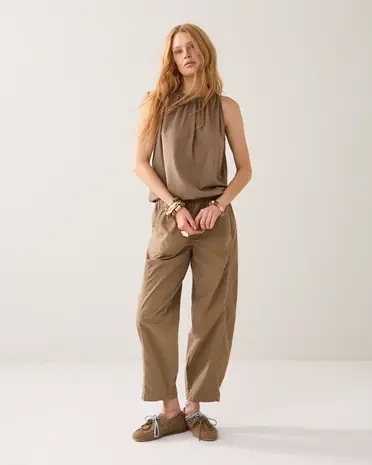 Summum Woman Top Fluid – Deep Fig