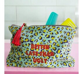 Noi Hamburg Cosmetic bag Velvet Leo Late or ugly