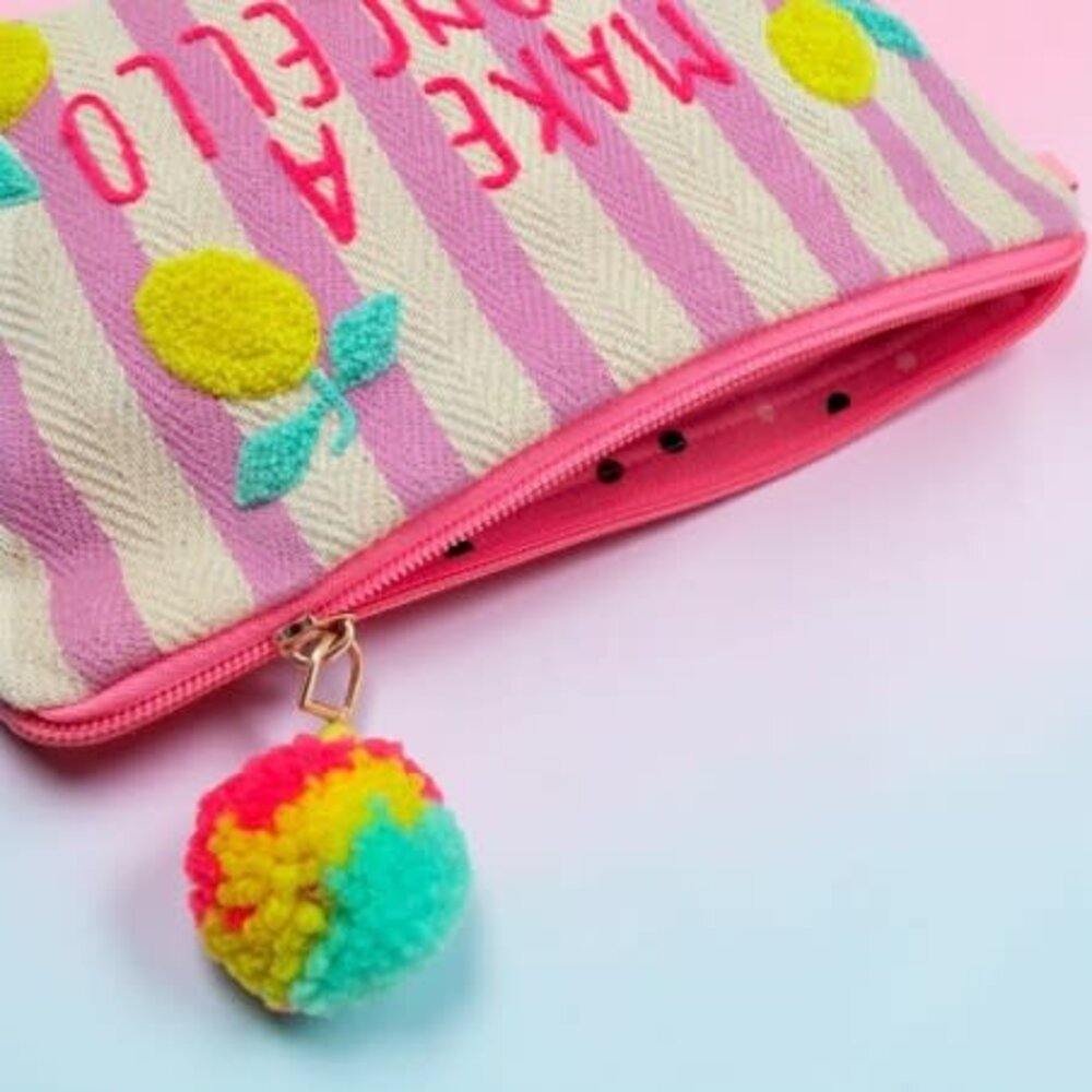 Noi Hamburg Zip pouch Limoncello