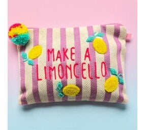 Noi Hamburg Zip pouch Limoncello