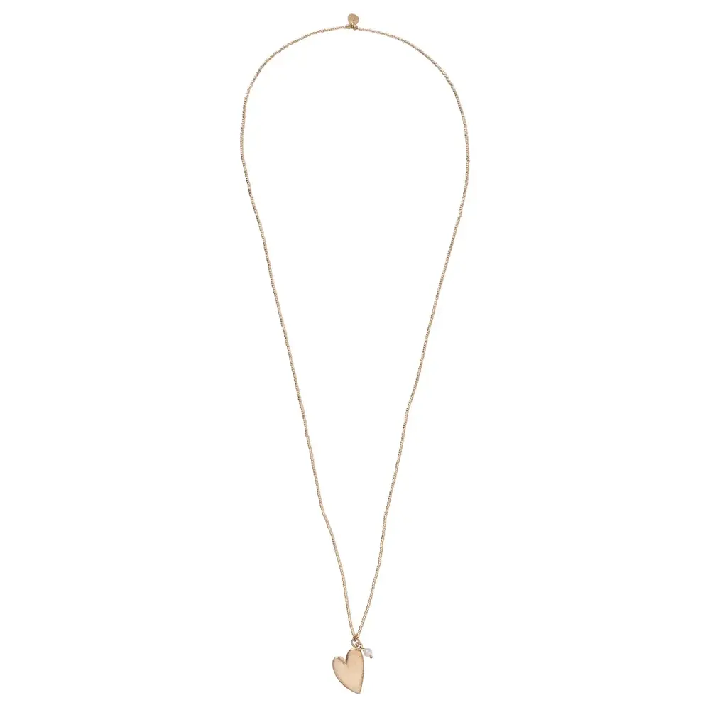 A Beautiful Story Paradise Rose Quartz GC Necklace