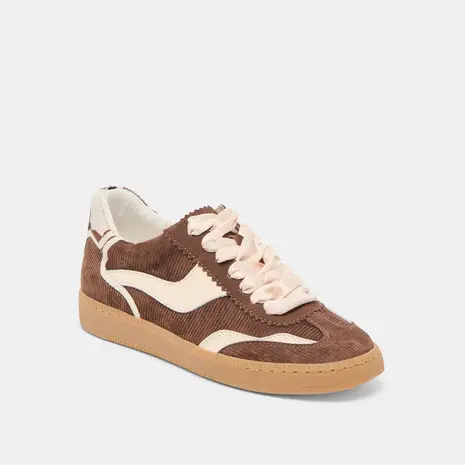 Dolce Vita Notice Sneakers - Dark Brown Leather