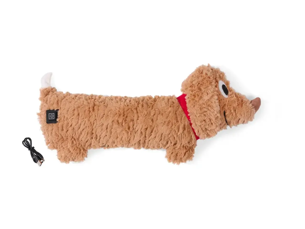 Bitten Design USB Fluffy Dog Warmer - Brown