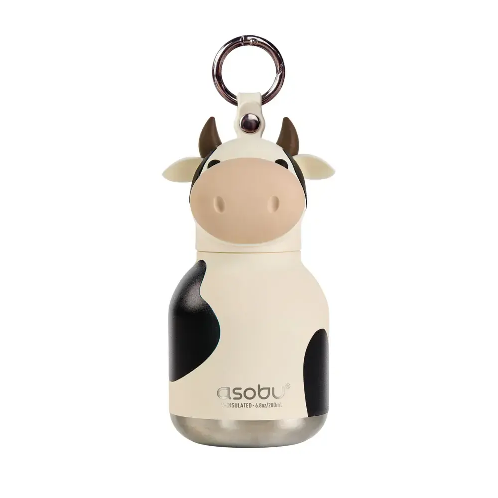 Asobu Mini Bestie Waterfles - Koe