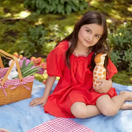 Asobu Bestie Waterfles - Giraffe