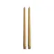 Uyuni LED slim taper candle Smooth, Gold Finish - 2,3x32 cm