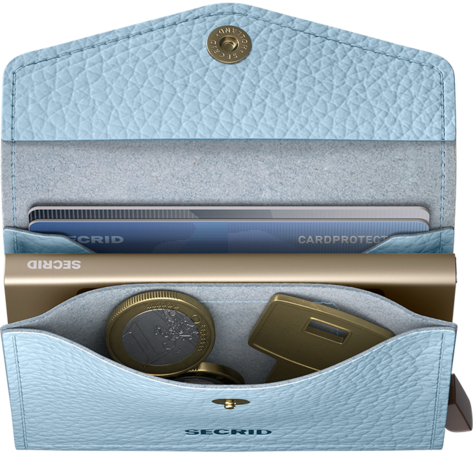 Secrid Envelope Pebble - Ice Blue