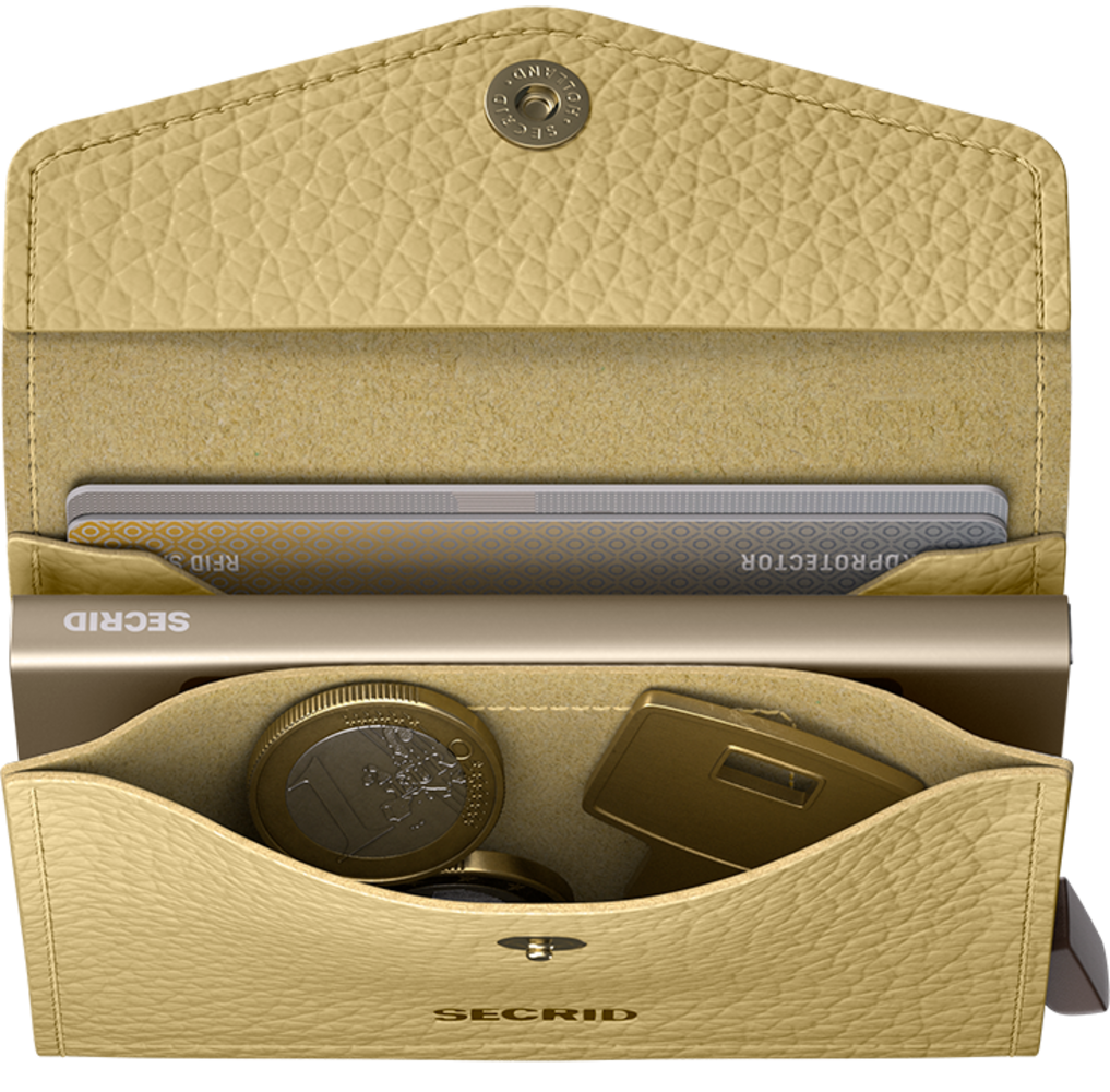 Secrid Envelope Pebble - Butter Yellow
