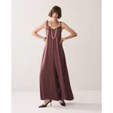 Summum Woman Jumpsuit Silky touch – Deep Fig