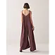 Summum Woman Jumpsuit Silky touch – Deep Fig
