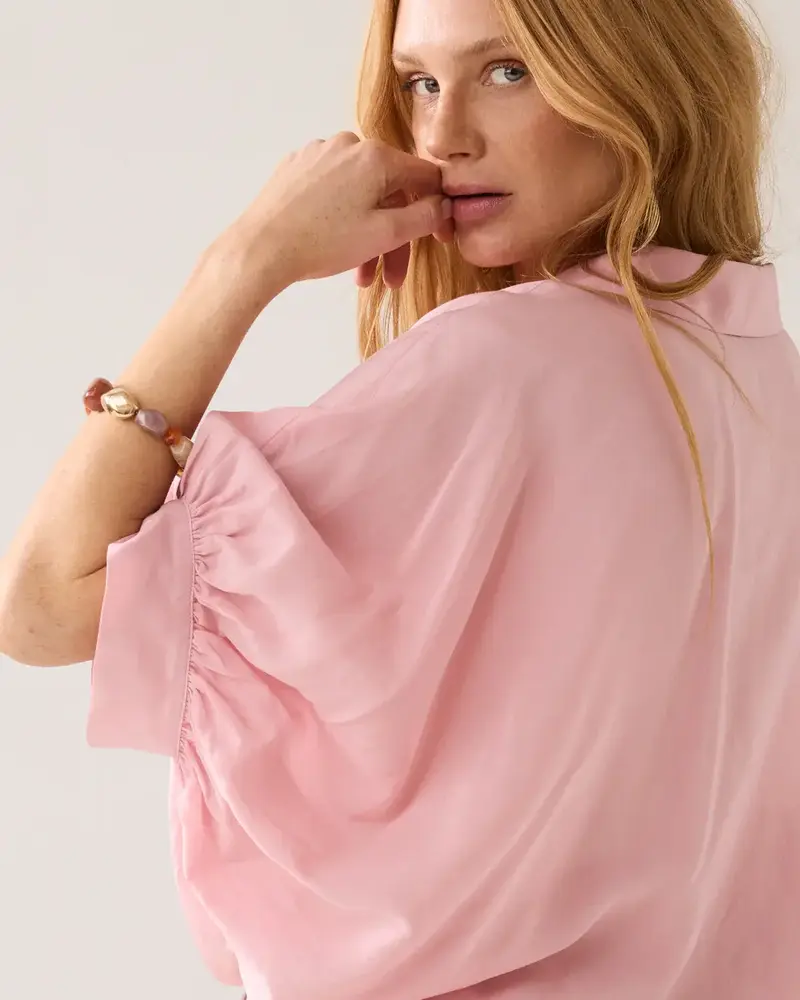 Summum Woman Blouse batsleeves – Rose Quartz