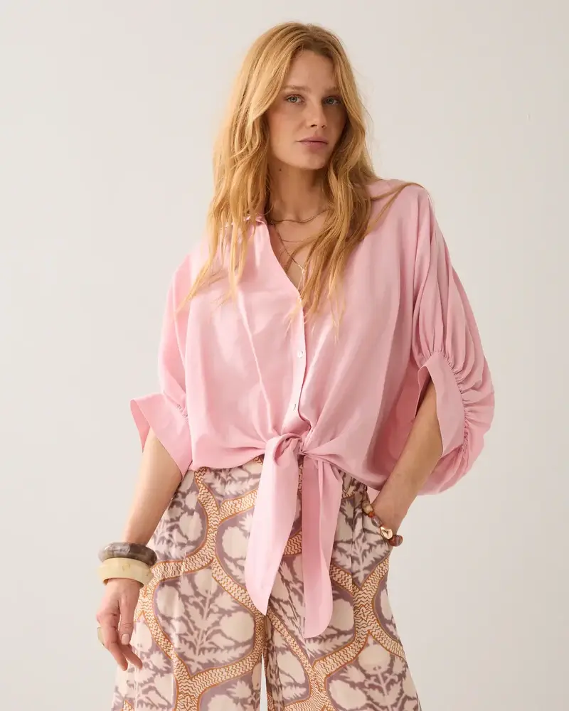 Summum Woman Blouse batsleeves – Rose Quartz