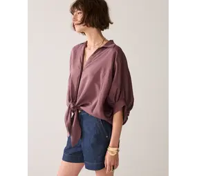 Summum Woman Blouse batsleeves – Deep Fig