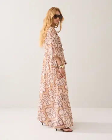 Summum Woman Dress Art deco print – Multicolour