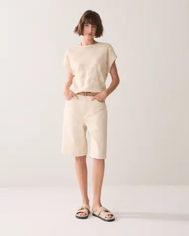 Summum Woman Belt studs – Burnt Apricot