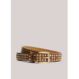 Summum Woman Belt studs – Burnt Apricot