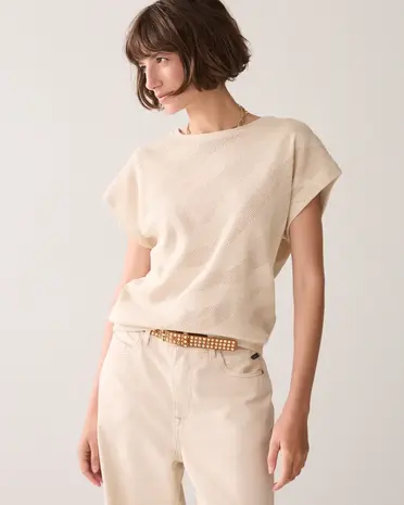 Summum Woman Belt studs – Burnt Apricot