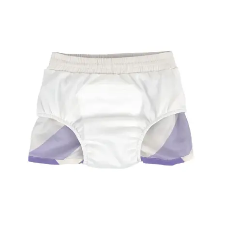 Lassig Boardie Shorts Stripes - Purple/Sea salt