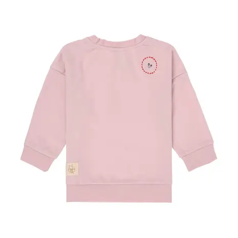 Lassig Kids Sweater GOTS Cat - Cloud Pink Lassig Kids Sweater GOTS Cat - Cloud Pink