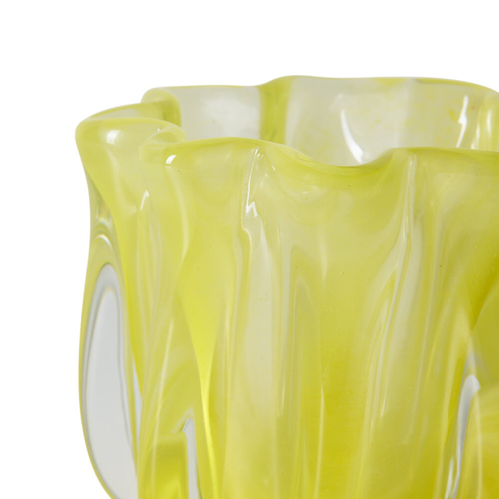 HK Living Corolla candle holder - Lime