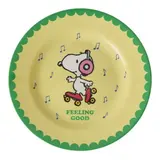 Rice Kinderbord - Snoopy print yellow