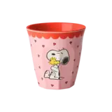 Rice Beker - Snoopy print pink