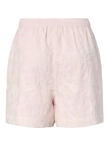 YAS Nitta Shorts – Ballerina Star White Embroidery