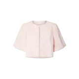 YAS Nitta Top – Ballerina Star White Embroidery