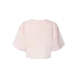 YAS Nitta Top – Ballerina Star White Embroidery