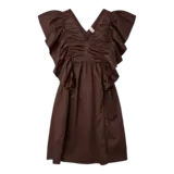 YAS Magly Dress – Coffee Bean