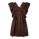 YAS Magly Dress – Coffee Bean