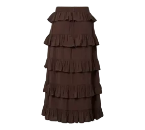 YAS Wima Hw Ankle Skirt – Coffee Bean